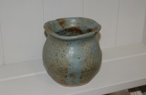 Small Coil Stoneware Pot
