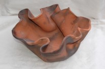 Large Terracotta Bon-fired Pot