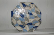 Hand Painted Octagon Cheese Plate
